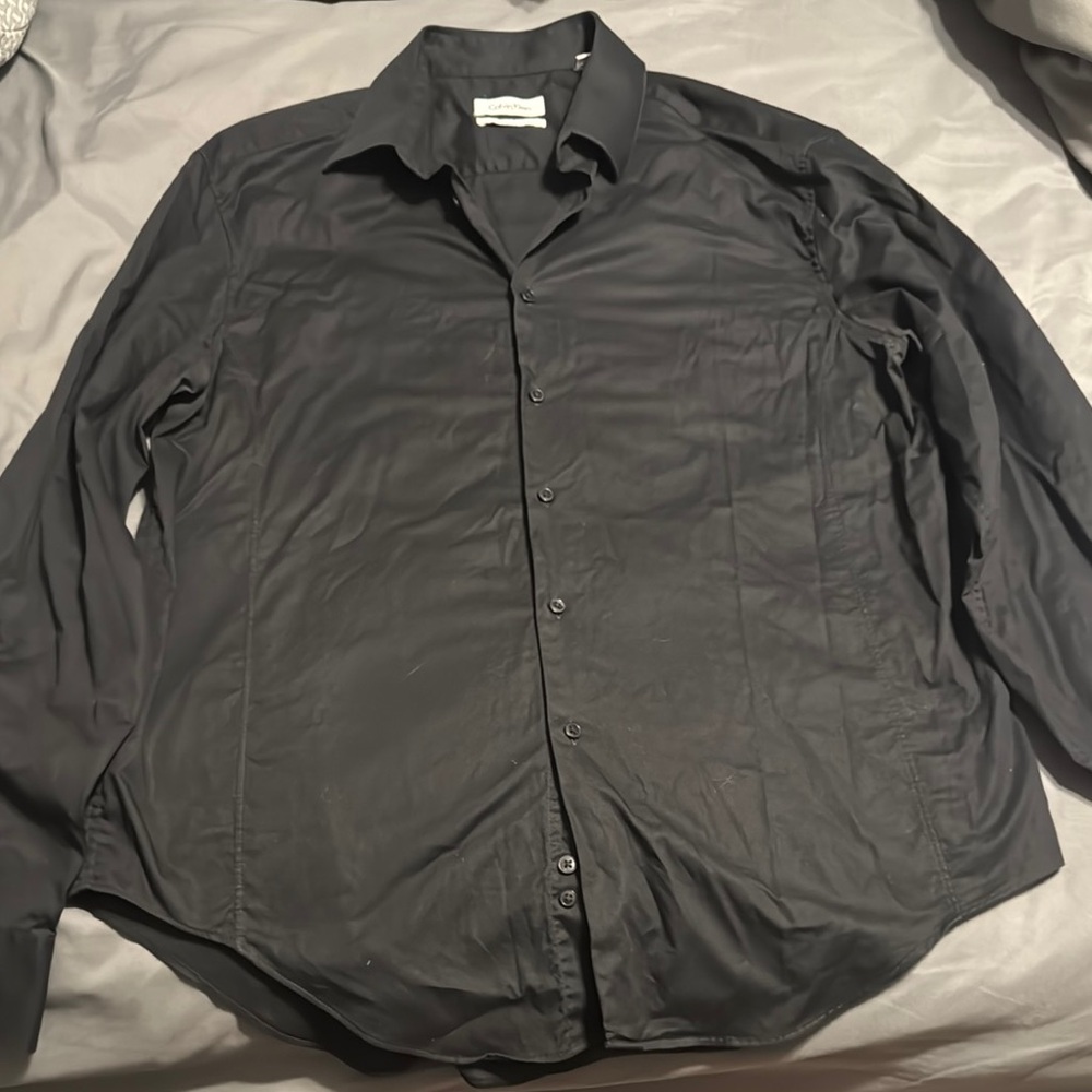 Calvin Klein Slim Fit Stretch Dress Shirt